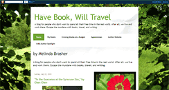 Desktop Screenshot of melindabrasher.com